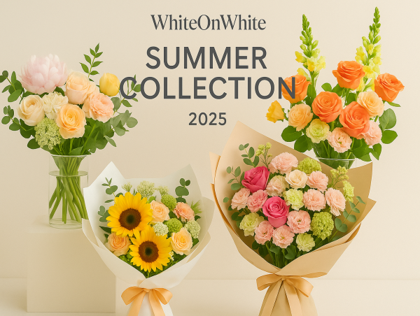  WhiteOnWhite – Malaysia’s Favourite Online Florist Launches Elegant 2025 Summer Collection of Fresh Bouquets 