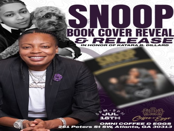 Double Book Cover Reveal: Mychel 'Snoop' Dillard to Unveil Two Powerful New Titles This Friday in Atlanta