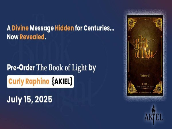 The Book of Light by Curly Raphino Set to Ignite a Global Spiritual Awakening – Pre-Orders Open July 3, 2025