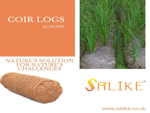 Salike Natural Coir Logs for Greener, Safer Erosion Management