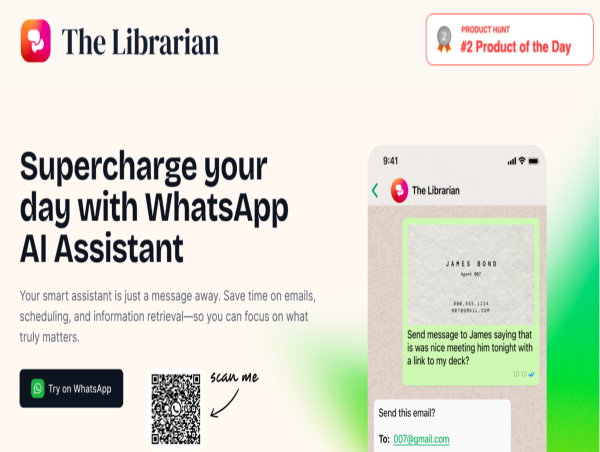 The Librarian Launches Pro Version of its AI Executive Assistant, Now in Early Access
