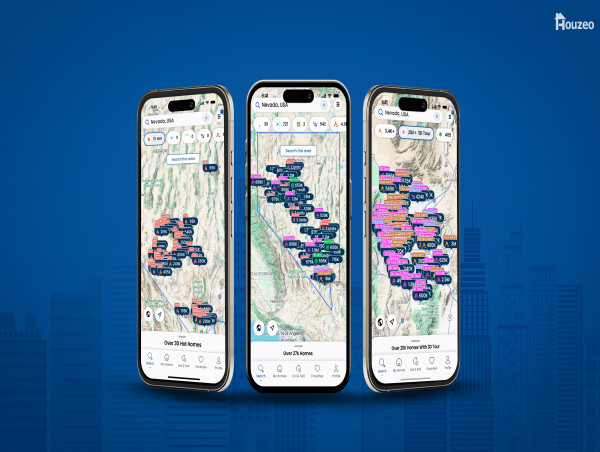  With Smart Map Filters, Houzeo Enhances Nevada Home Searches on its Mobile App 