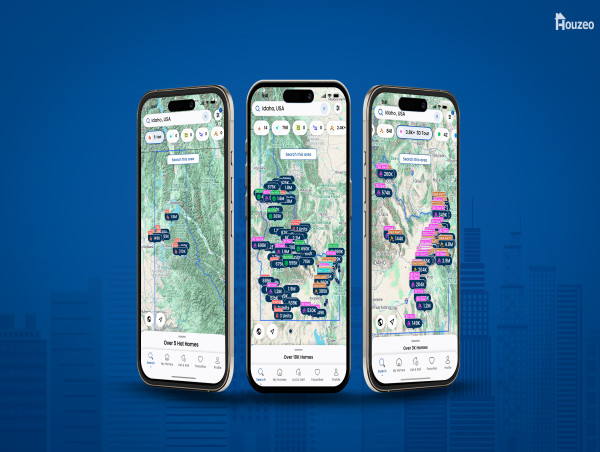 Houzeo's New App Feature, 'Smart Map-Based Filters' Transforms Idaho Home Searches