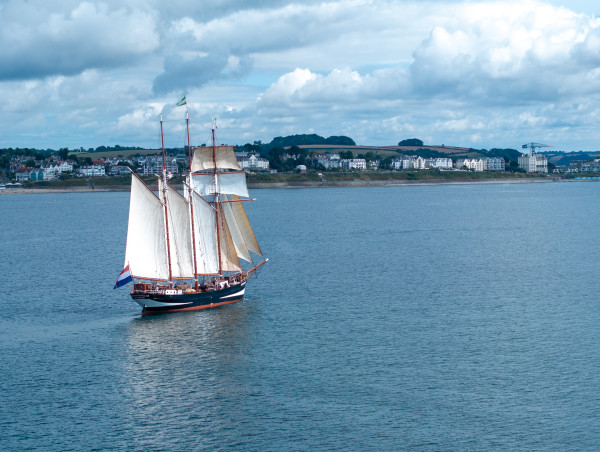 Historic Darwin200 Voyage Aboard Tall Ship Oosterschelde Falmouth Homecoming After Two-Year Global Conservation Mission