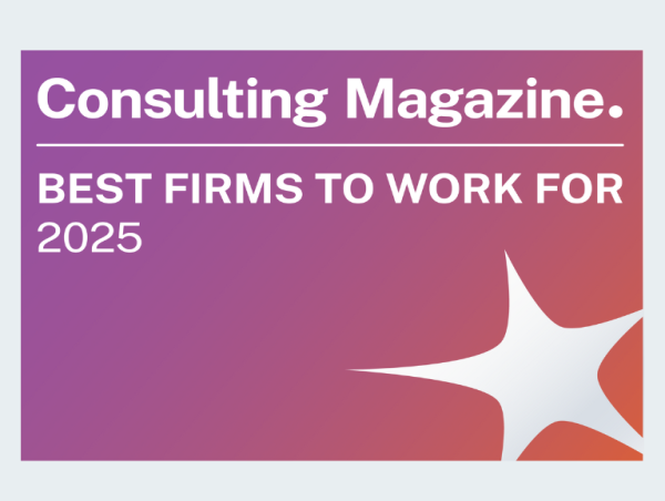 Logic20/20 named a 2025 Best Firm to Work For by Consulting Magazine
