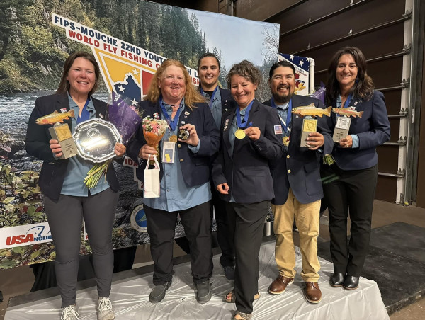  USA Women Strike Gold at the 4th FIPS-Mouche World Fly Fishing Championship 