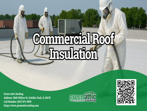 Green Attic Roofing Releases Resource on Commercial Roof Insulation to Support Energy-Efficient Building Practices