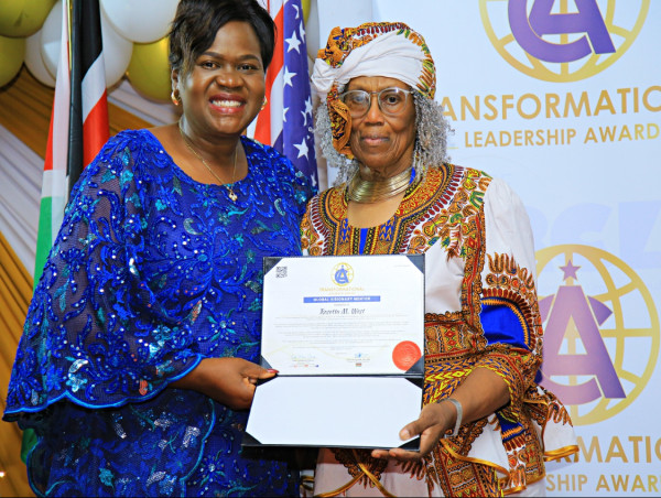 Rosetta M. West of USA Honored as 'Mother To Many' and 'Global Visionary' at Women of Influence Conference in Kenya
