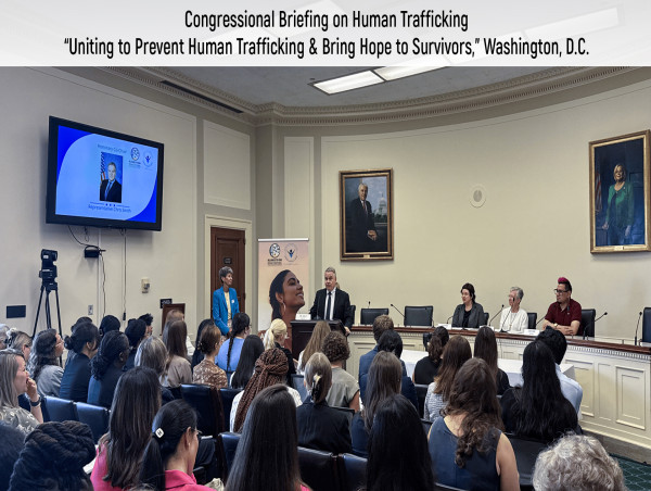 Congressional Briefing on Human Trafficking Unites Leading Advocacy Organizations and Lawmakers