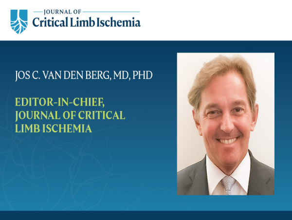 Jos C. van den Berg, MD, PhD, named Editor-in-Chief of HMP Global’s ‘Journal of Critical Limb Ischemia’