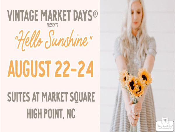 Vintage Market Days® moves to Market Square in High Point for their Fall Debut