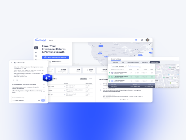 Smart Capital Center unveils AI-driven data extraction to accelerate CRE investing, lending, asset management workflows