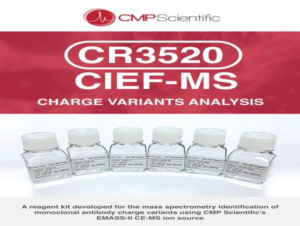 CMP Scientific’s CR3520 cIEF-MS Workflow Used in Biopharma Customer’s BLA Submission
