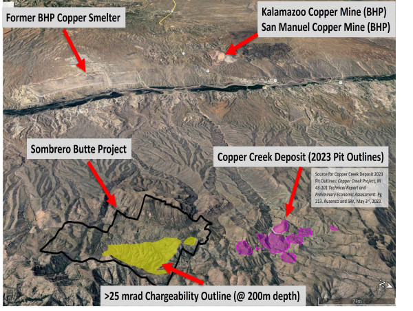 Copper Fox Updates Exploration Model - Preparing Plan of Operations for Drilling at Sombrero Butte Porphyry Copper Project