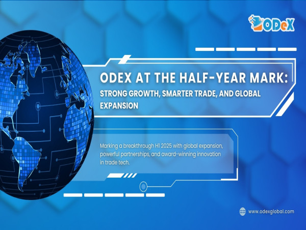 ODeX Reports Exceptional H1 2025 with Significant Global Growth, Strategic Initiatives, and Industry Recognition