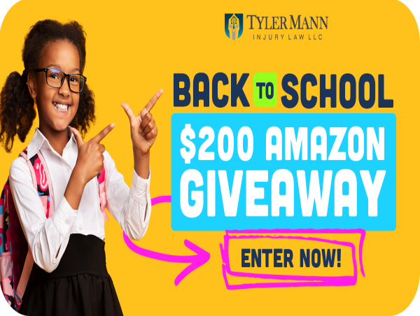 Tyler Mann Injury Law Launches Back-to-School Gift Card Giveaway