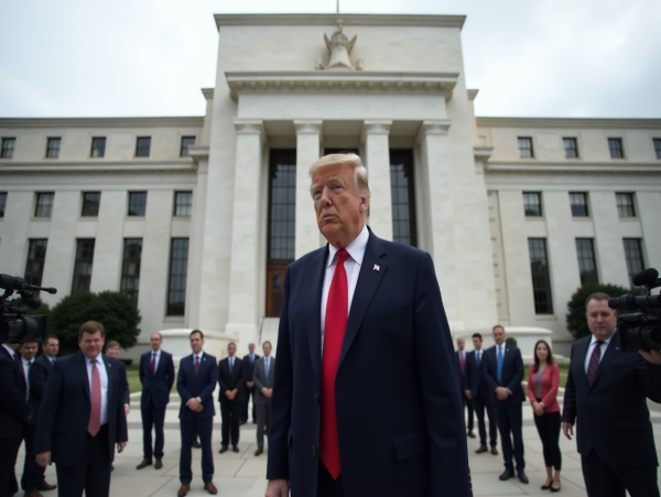 Trump visits Fed amid escalating tensions over rates, renovation costs
