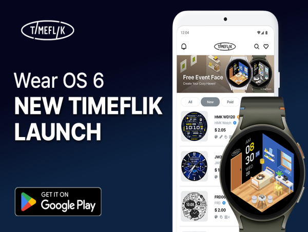  Timeflik Releases Wear OS 6-Compatible App Update, Offering OS-Specific Versions for Enhanced Watch Experience 