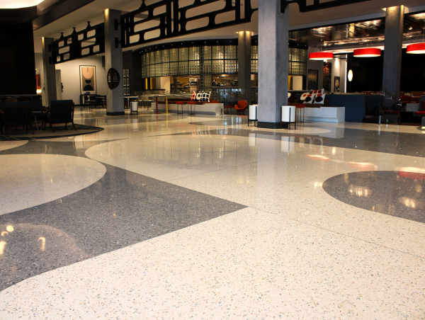  Over the Top Terrazzo Receives National Recognition for Hilton Hotel Project 
