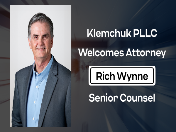  Klemchuk PLLC Welcomes Accomplished IP Litigator Richard Wynne as Senior Counsel 