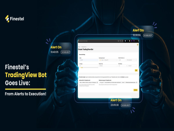 Finestel rolls out TradingView bot, custom signal bot to boost crypto trading automation
