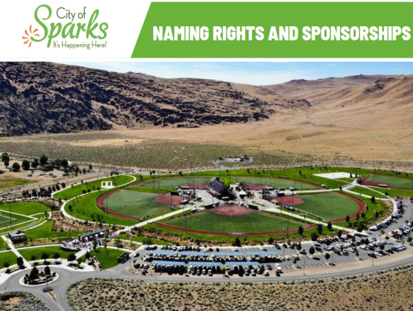 City of Sparks Launches Naming Rights & Sponsorships Initiative for Parks and Recreation