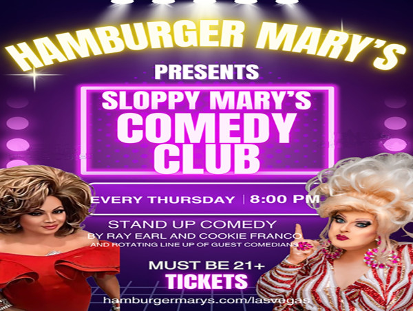 Comedy Nights and Brunch Shows Keep the Party Going at Hamburger Mary’s Las Vegas