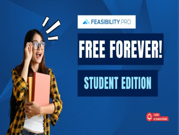 Feasibility.Pro Launches Student Edition—100 % Free, Forever