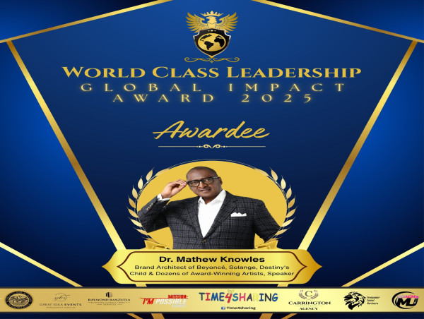 Beyoncé’s Father, Dr. Mathew Knowles, Named 'Ambassador of Hope' for Children’s Cancer Charity