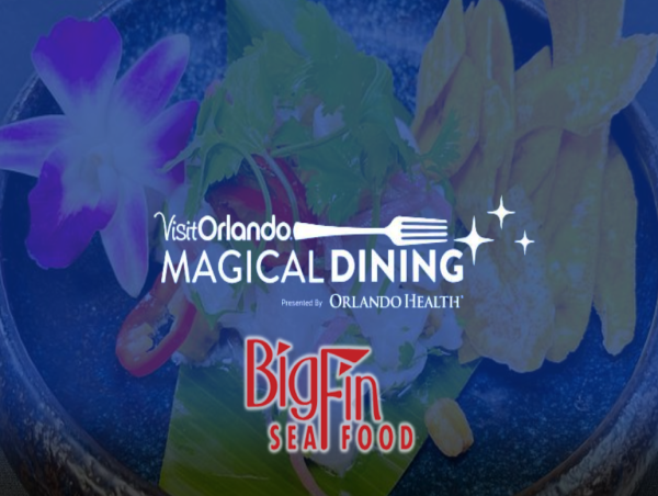 Big Fin Seafood Joins Visit Orlando’s Magical Dining with $60 Three-Course Dinner
