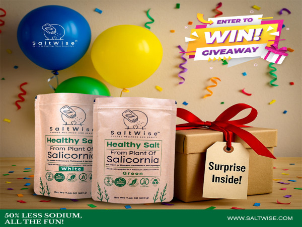 SaltWise Celebrates Birthday with Donation Campaign and Consumer Giveaway
