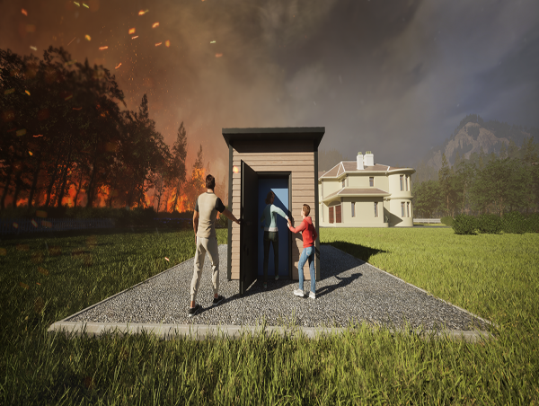 Company Launches Innovative Wildfire Safety Shelter to Protect Individuals and Valuables in High-Risk Areas