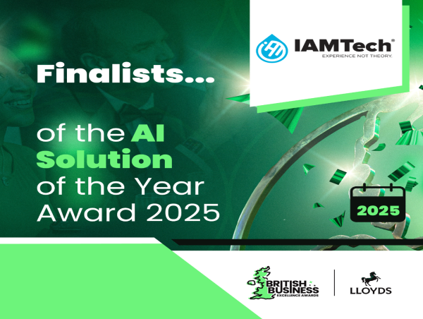 IAMTech - AI Solution of the Year Finalist 2025.