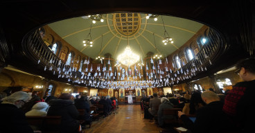 Politicians, faith leaders and Ukrainian community say prayers for peace