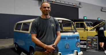 Classic cars get a second life at electric vehicle show