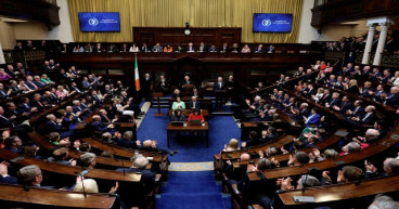Joe Biden seeks to ‘make hope and history rhyme’ in Irish homecoming address