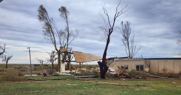 Cyclone Ilsa still destructive as inland on red alert