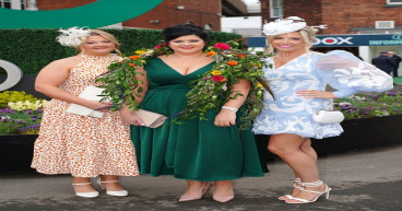  Aintree racegoers dress to impress despite relaxation of rules 