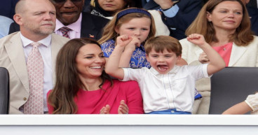 Prince Louis seen yawning and fidgeting during coronation service