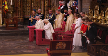 Live: Newly crowned King and Queen leave Westminster Abbey for Buckingham Palace