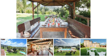 Love to Party in Tuscany Rewarding Trip Stay at Private 5 Bedroom Villa for 10