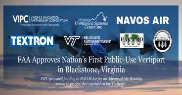 FAA Approves Nation’s First Public-Use Vertiport in Blackstone, Virginia