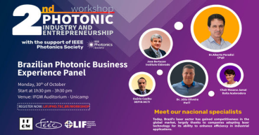 Workshop Aims to Foster Photonics-Based Business Development and Lessons Learned for Young Entrepreneurs in Brazil