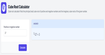 Calculator.io Launches Cube Root Tool for Enhanced Mathematical Calculations