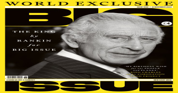  King to appear on cover of Big Issue ahead of 75th birthday 