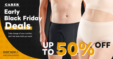 Carer Launches Early Black Friday Sale for its Line of Washable Incontinence Underwear