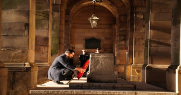  In Pictures: Nation pays tribute to war dead on Remembrance Sunday 