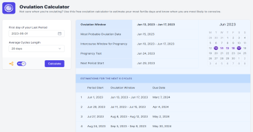  Calculator.io Presents the Ovulation Calculator: Estimating the Fertile Phases of the Menstrual Cycle 