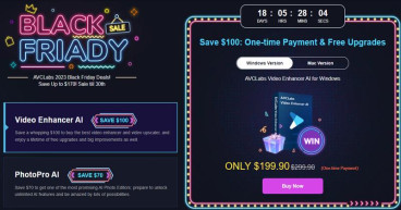 AVCLabs Black Friday Deals: Live Offers on AI Tools