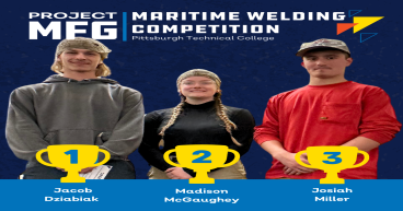 Project MFG Maritime Welding Competition Celebrates Top Talent at Pittsburgh Technical College